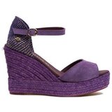 La Valeta Sandali & Odprti čevlji Charlene peep toe Vijolična | Shoptok.si