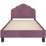  za djecu s uzglavljem Ljubičasta 80 x 200 cm Baršun | shoptok.hr
