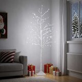  Božićno drvce breza Bijela 25 x 25 x 210 cm Plastika | shoptok.hr