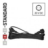 Emos Podaljšek za povezovalne verige Standard črn, 10 m, zunanji in notranji D1ZB01 | Shoptok.si