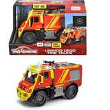 Simba Toys Majorette: Kovinsko gasilsko vozilo Unimog U530 s svetlobnimi in zvočnimi učinki - | Shoptok.si