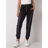 RELEVANCE Sweatpants-RV-DR-6468.19P-black | Shoptok.si