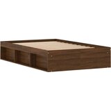  Za krevet smeđi hrast 120 x 190 cm mali bračni | shoptok.hr