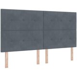  Podesivi krevet s madracem Tamnosiva 180 x 200 cm Baršun | shoptok.hr