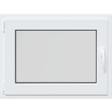  Prozor za podrum RISOR 80 x 70 cm PVC i staklo Bijela | shoptok.hr