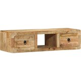 vidaXL zidni tv ormarić 100x32x25 cm puno drvo grubo mango | shoptok.hr