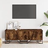 TV ormarić boja dimljenog hrasta 122x34x41 cm konstruirano drvo | Eponuda.com