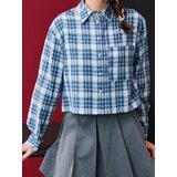 Sinsay Kratka košulja na kockice | shoptok.hr