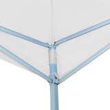 vidaXL Zložljiv pop-up šotor za zabave 3x9 m bel | Shoptok.si