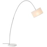 Ellos Home Bela tekstilna stoječa svetilka z upogljivo konstrukcijo (višina 145 cm) Arc – | Shoptok.si