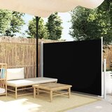  Uvlačiva bočna tenda 140 x 300 cm crna | shoptok.hr