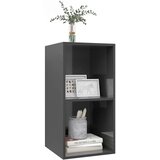 Zidni TV ormarić sjajni sivi 37 x 37 x 72 cm konstruirano drvo | Eponuda.ba