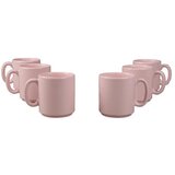 Kütahya Porselen Komplet 6 roza skodelic Kütahya Porselen Classic, 330 ml Cene