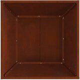  Kamin Smeđa 60 x 60 x 35 cm Čelik otporan na vremenske uvjete | shoptok.hr