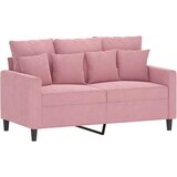  Dvosjed ružičasti 120 cm baršunasti | shoptok.hr