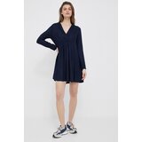 United Colors Of Benetton Obleka mornarsko modra barva | Shoptok.si