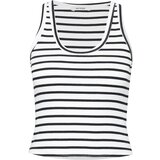 Orsay Black and white women's crop tank top - Women's | ePonuda.com