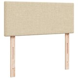  Krevet box spring s madracem krem 120 x 190 cm od tkanine | shoptok.hr