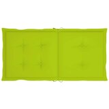  Jastuci za vrtne stolice 4 kom svjetlozeleni 100x50x3cm tkanina | shoptok.hr