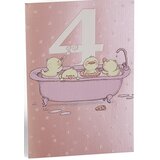 Busquets čestitka - happy birthday, 4 pink Cene