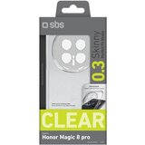 Sbs ovitek za silikonski Honor Magic8 Pro, prozorna u