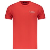 Cavalli Class Muška Majica Kratkih Rukava Crvena | shoptok.hr