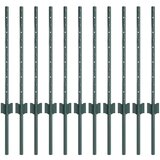  Stup za ogradu 11 pcs Zelena 100 cm Čelik | Eponuda.ba