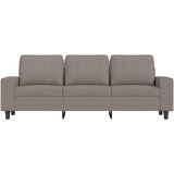  Trosjed s tabureom smeđesivi 180 cm od tkanine | shoptok.hr