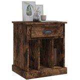  Noćni ormarić boja dimljenog hrasta 43x36x50 cm | Eponuda.com