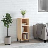 vidaXL Komoda sonoma hrast 34,5x32,5x90 cm inženirski les Cene