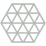 Zone Svetlo siva silikonska podloga za vroče lonce Triangles Cene