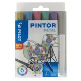 Pilot Marker Pintor Set METAL Mix FINE SW-PT-F-S6-METAL Cene