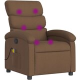 Maison Chic masažni naslanjač - Relax naslanjač rjavo blago, (22134305) | Shoptok.si