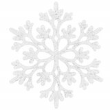 springos set božićnih ukrasa "Snježne pahulje", 10 cm, 12 komada, srebrne | shoptok.hr