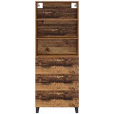 vidaXL Highboard s ladicama Staro drvo 69,5 x 34 x 180 cm | shoptok.hr
