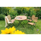 Gardenson Vrtna Garnitura Schlossgarten, 4-Delno, Evkaliptus | Shoptok.si