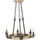 Elstead Lighting Elstead Wyatt Lestenec s 6 lučmi, železna obdelava, E14, (22099643) | Shoptok.si