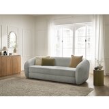 Bobochic Paris Svetlo siva raztegljiva sedežna garnitura iz šenilje 228 cm Neyo – | Shoptok.si