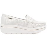 GOODIN White loafers with a thick sole Cijene