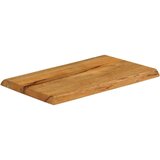Stolna ploča 60x40x2 5 cm od masivnog drva manga sa živim rubom | shoptok.hr