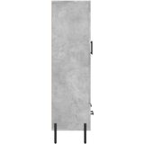  Visoka komoda boja betona 69 5 x 31 x 115 cm konstruirano drvo | shoptok.hr