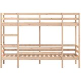 Krevet na kat 90 x 190 cm od masivne borovine | Eponuda.ba