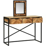  Toaletni stol Smeđa 100 x 40 x 120 cm Čvrsto drvo akacije | shoptok.hr
