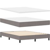Box Postelja z vzmetnico z vzmetnico Taupe 140 x 200 cm blago, (5000126103) | Shoptok.si