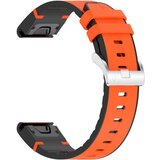 INF Oranžen 22 mm pašček za uro - silikonski usnjen pašček 22 mm, (5000078893) | Shoptok.si