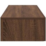 vidaXL Zidna polica s ladicama smeđi hrast 100x36x19 cm | shoptok.hr