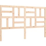  Okvir kreveta s uzglavljem 160 x 200 cm od masivnog drva | shoptok.hr