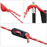  Unutarnji šator Crna 220 x 128 x 110 cm Mreža | Eponuda.com