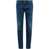 Replay Kavbojke 'Anbass' temno modra / karamel / črna | Shoptok.si