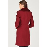 Dewberry Z6643 LADIES COAT-DARK BURGUNDY | Shoptok.si